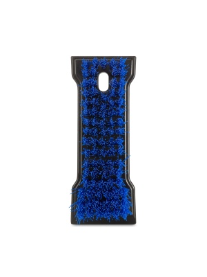 Щетка SYR 5.5х2.5 см ручная мультифункциональная со скребком синяя